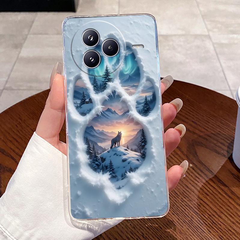 Classic Unique Design TPU Clear Phone Case For Xiaomi Civi 5 Pro Funny Cartoon Pattern Cover Shockproof Soft Casing