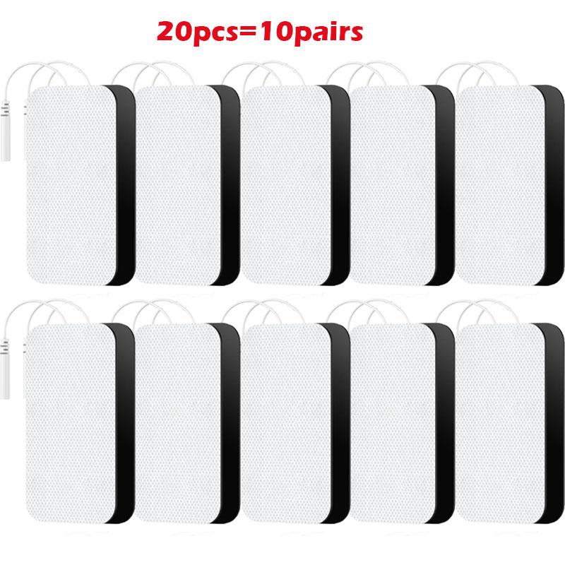 TENS EMS Elektroden Pads Physiotherapie Zubehör Vlies Selbstklebende Ersatzpflaster für EMS Elektrisches Massagegerät
