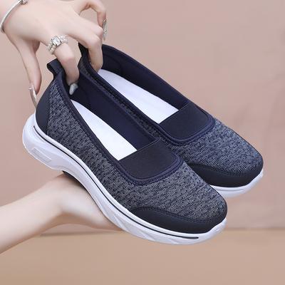 Shoes Women's 2025 ****** and Autumn New Old ******* Women's Cloth Shoes Light and Comfortable S**t Sole One Pedal Casual Shoes Single Shoes