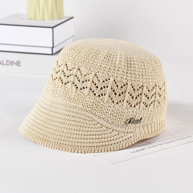 Summer New Style Versatile Fashionable Breathable Sunshade, Head Cover Women's Hat Ice Silk Duck Tongue Hat