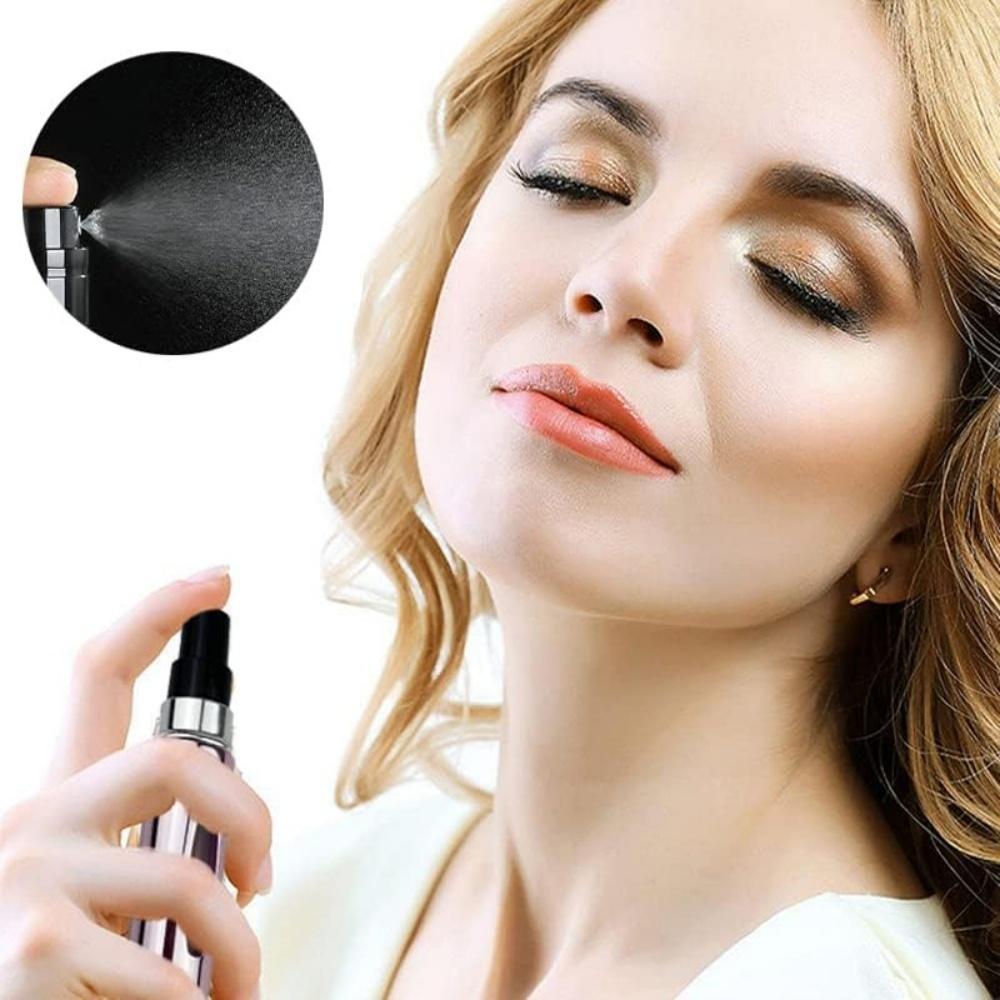 3 Mini Reusable Perfume Spray Bottles (aluminum), Travel Perfume Spray Bottle, Portable Perfume Container