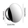 Blind Spot Car Mirror | Rimless Round Convex Car Mirror
