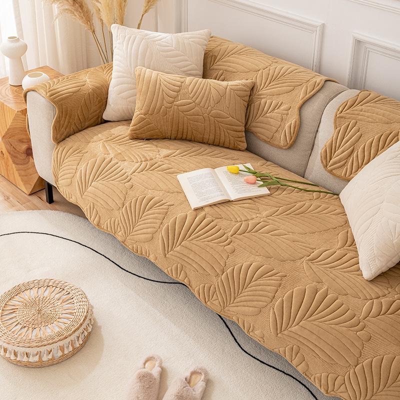 

Подушка для дивана, нескользящий чехол для дивана, осенне-зимний плюшевый чехол, полотенце для дивана в стиле ретро 70*70