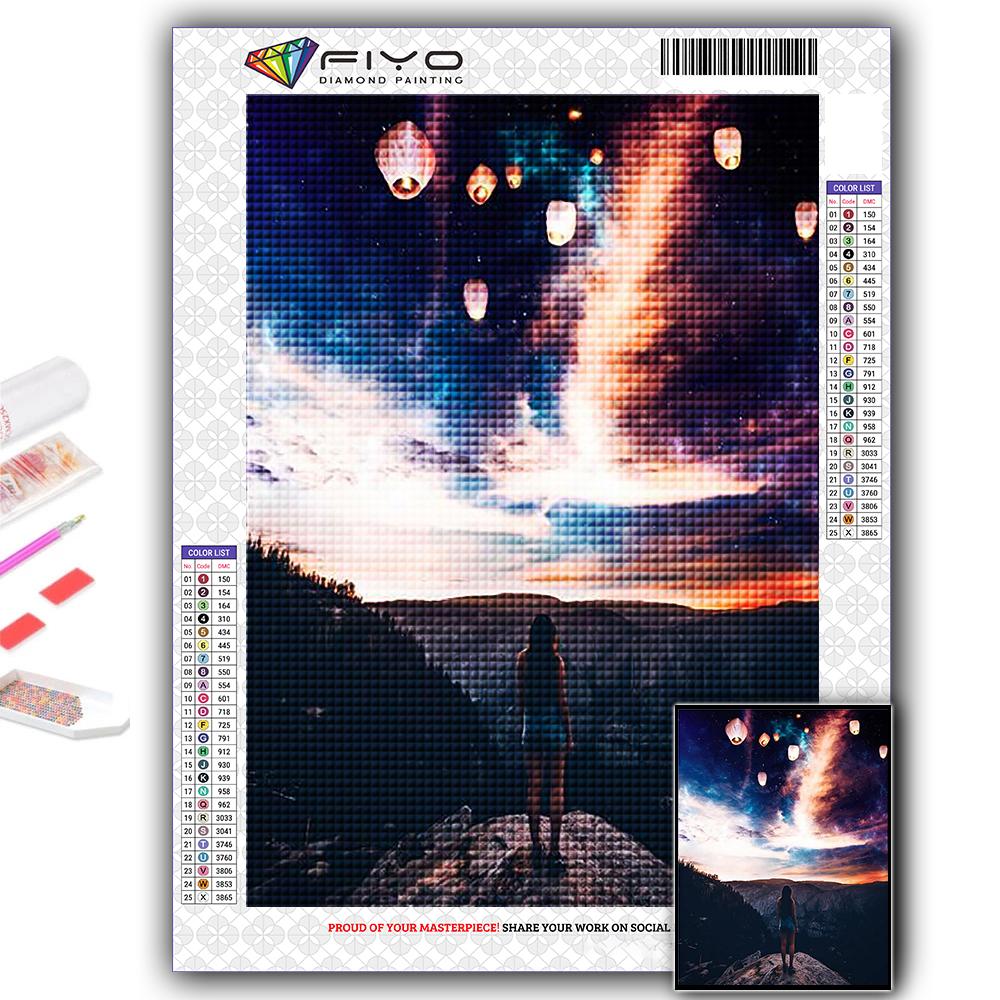 Full 5D Diy Diamond Painting Moon Art 5D Diamond Painting