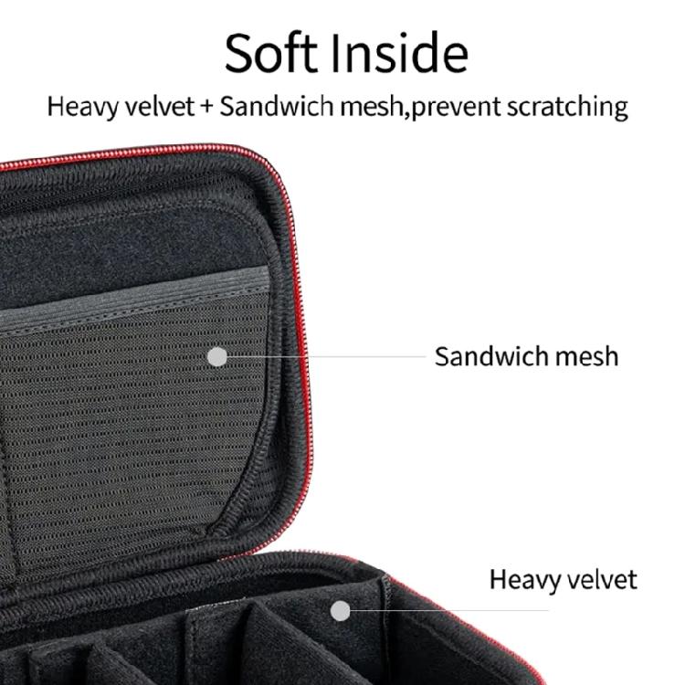 Hard Carrying Case for Action 5 Portable Storage Bag Hard Protector Travel Case Lens Protective Cover for Action 5