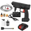200W Cordless High Pressure Washer Car Washing Machine Water Spayer Gun Vehicle Cleaning Tool