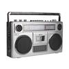 Multi-Functional FM Radio and Tape Player with Dual Speakers for Seniors