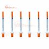 50pcs 1ml 30G13mm Disposable Plastic Veterinary Syringe With Needles For Pet Farm Animal Cat Dog Pig Cattle Sheep Horses Tool Pa