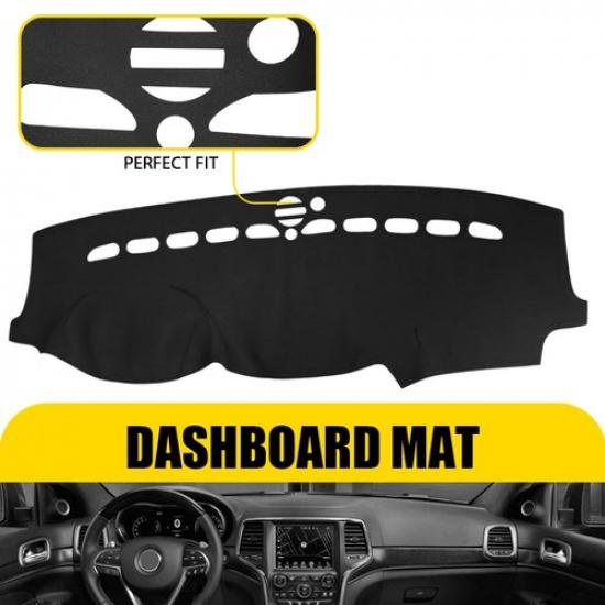 For 2011-2017 Jeep Grand Cherokee Car Leather Dashmat Dash Mat Dashboard H