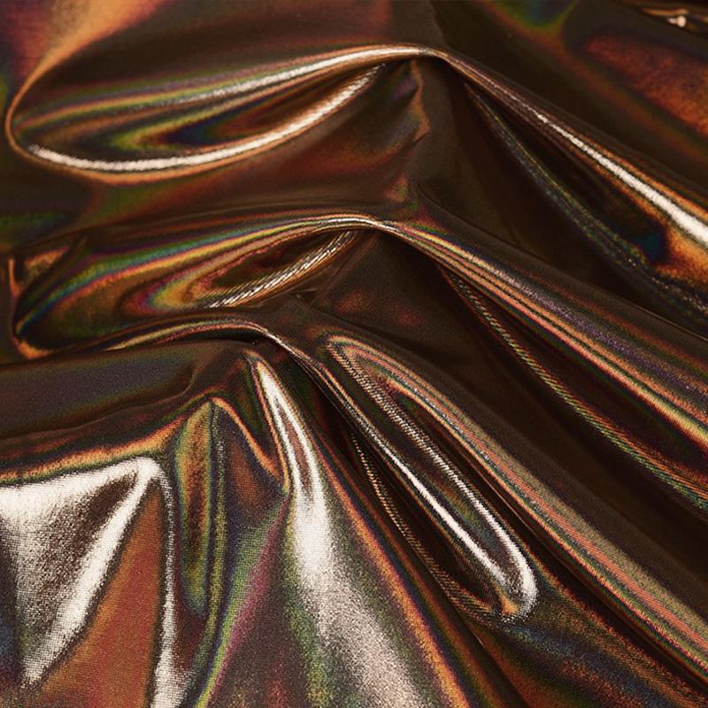 Glitter Laser Fabric Soft Shiny Liquid Iridescent Holographic Cloth DIY Sewing Stage Costume Wedding Party Background