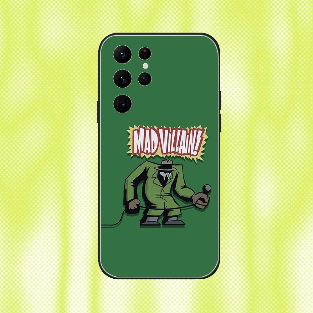 Mf Doom All Caps Phone Case For Samsung S 25,24,23,22,30,21,10,9,Ultra,Plus,Lite,FE,4,5G Black Soft Case