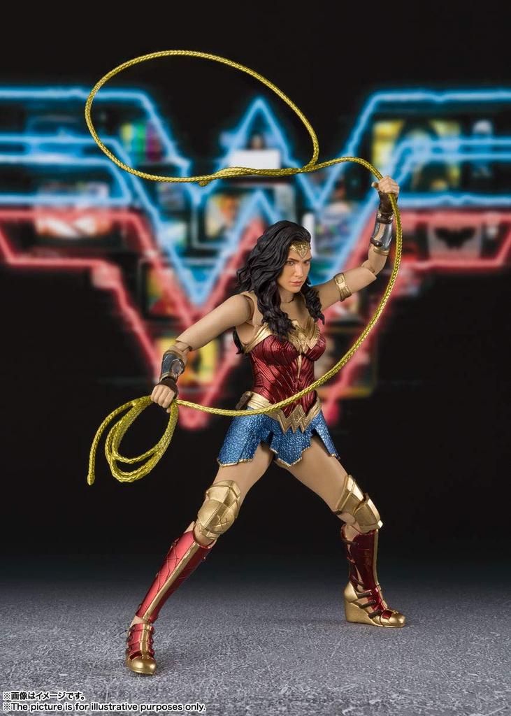TAMASHII NATIONS Wonder Woman Approximately 160mm ABS PVC Painted Movable Figure BAS59195 S.H.Figuarts (WW84) &