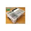 JEJ Astage Storage Box, Made in Japan, ST Box #13, Stackable, Clear, Disaster Prevention [Width 29.5 x Depth 44 x Height 16cm]