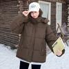 Down cotton-padded clothes for women's short models New year's thickened cotton-padded clothes, bread clothes, loose cotton-padded jackets, winter co