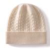 Cashmere Autumn and Winter New Unisex Fashionable Twist Casual Warm Ear Protection Coldproof Knitted Hat