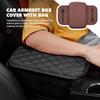 Car Arm Rest Pad Center Console Armrest Elbow Protector Cushion For Hyundai Genesis N-LINE I10 I20 I30 I40 IX20 IX35 Kona MM15