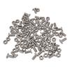 50pcs Greenhouse Bolts Nuts Set Stainless Steel M6X14 Bolts and M6 Hex Nuts for Outdoor Plant Gardening