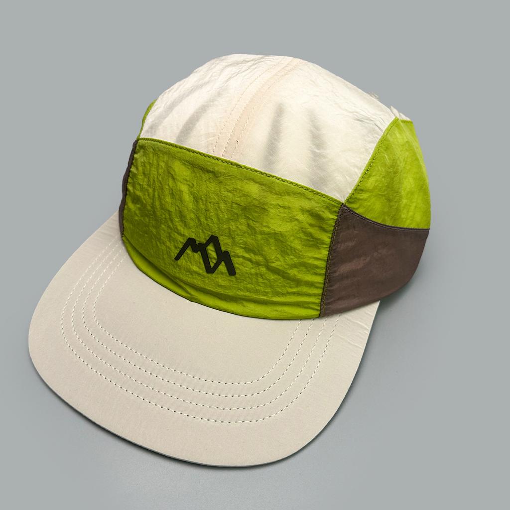 Japanese Flat-Brimmed Color Matching Patch Mountain Peak Quick-Drying Baseball Cap Men'S And Women'S Sunshade Casual Retro Cap