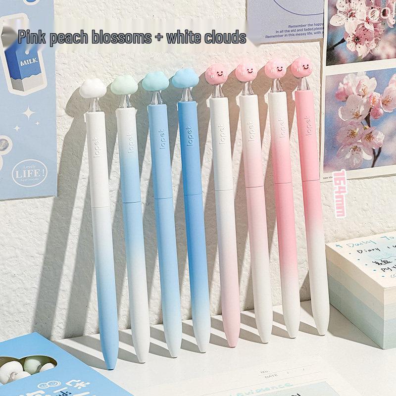 Cloud Twist Black Ink Quick-Dry Smooth Pen for Students