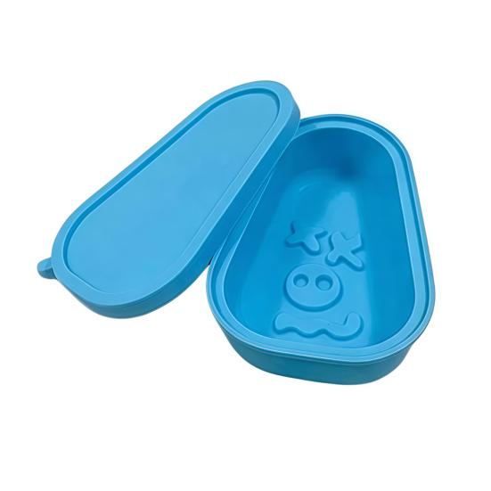 

Форма для кубиков льда с легким извлечением, пищевой силикон, лоток для эскимо с герметичной крышкой, без запаха, безопасная, для самостоятельного замораживания