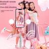 Wireless Selfie Stick Phone Holder Retractable Multifunctional110cm Mini Tripod With LED Selfie Light Bluetooth Remote Shutter 7