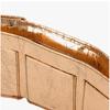 Vivienne Westwood Metallic Crinkle Flap Pulse Small Wallet 5115002tw L00a7 R401