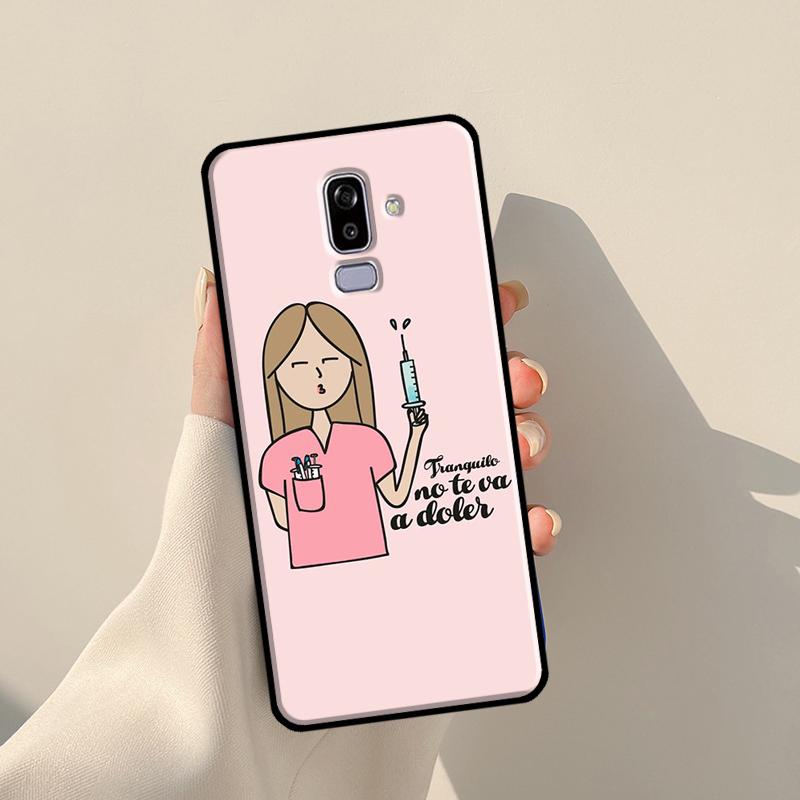 

Чехол Медсестра Врач Стоматолог Для Samsung Galaxy J3 J5 J7 2017 A3 A5 J1 2016 J4 J6 Plus A6 A7 A8 A9 J8 2018 Coque J4 Plus - J415