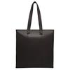Bally Embossed Logo Quilted Solid Color Minimalist Zipper Tote Bag Men Tote Bag Black 6303152