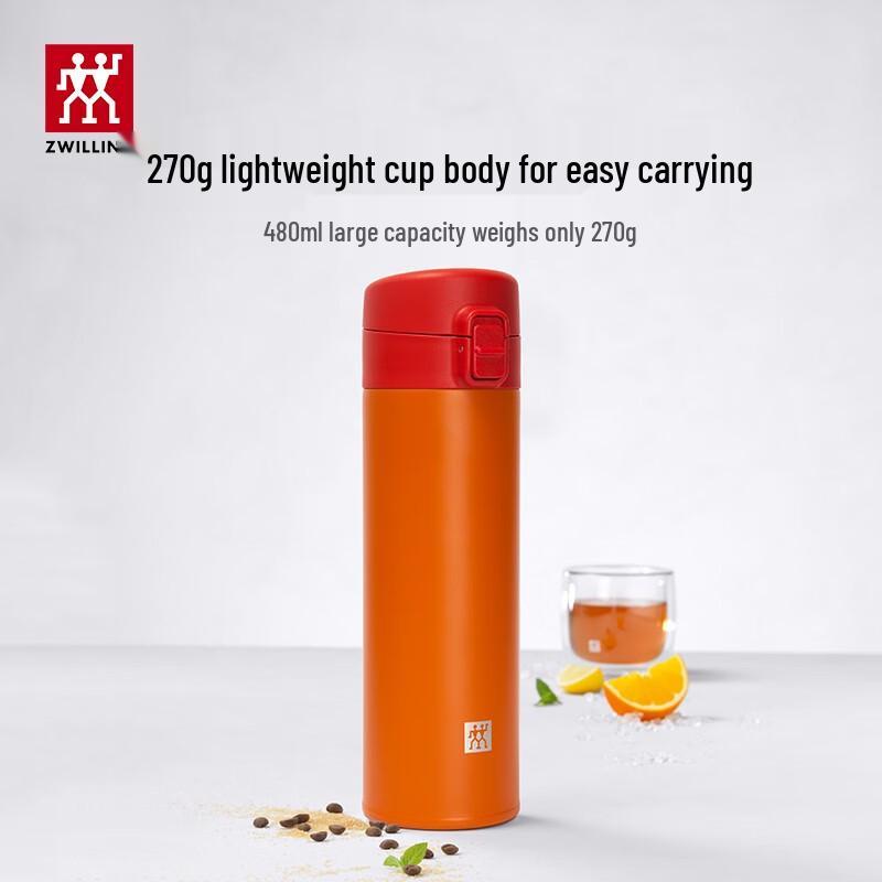 

ZWILLING 316L Stainless Steel Vacuum Insulated Mug with Pop-up Lid