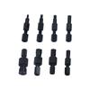 Bearing Extractor Removal Tool Kit 9/10PCS Slide Hammer Pilot Internal Bearing Puller Blind Hole Kit