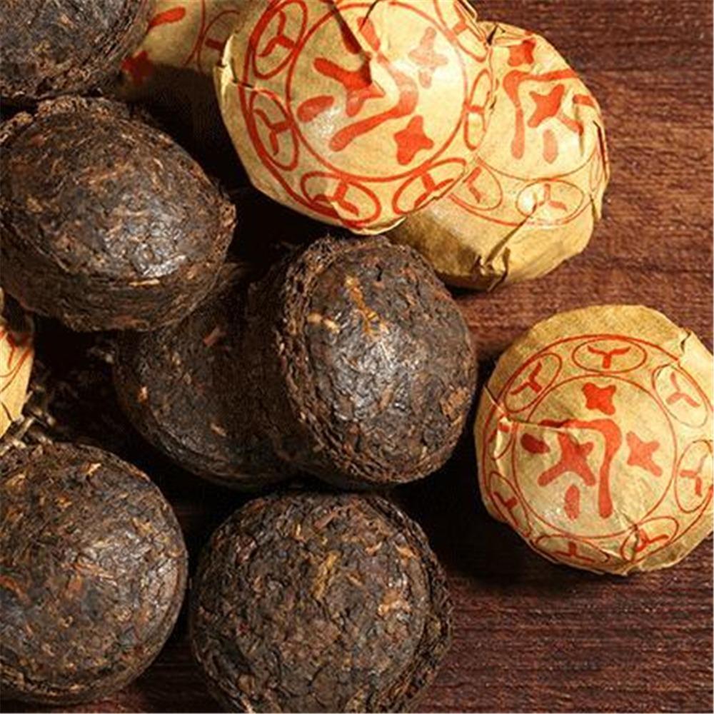 Menghai 250g Puer Tea Broken Tuo Mini Cakes Yunnan Cooked Hand Made Ripe Pu Erh