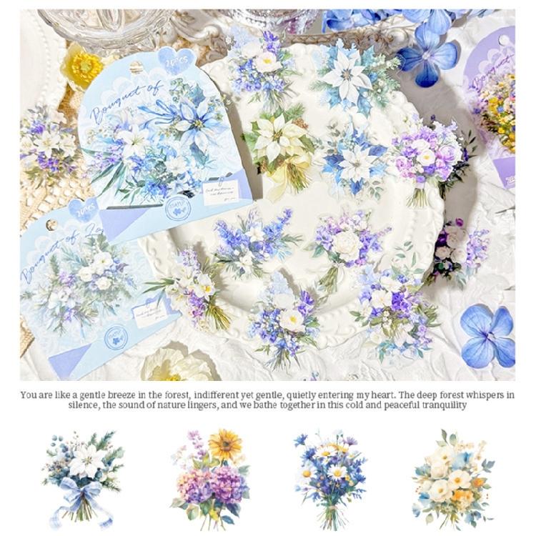 Wasserdichter Deko-Sticker für Scrapbooking, Briefe, Scrapbooking-Sticker, Scrapbook-Zubehör, Künstlerischer Sticker