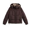 Solid Color Thickened Down Cotton Clothes Short Fashion Coat New Winter 2025 Cotton Clothes Loose Small Coat