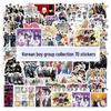 K-Pop Demon Hunter Girl Group Samolepky: Kreativní, Dvourozměrný, DIY Scrapbook, Vodotěsný, 74 kusů.