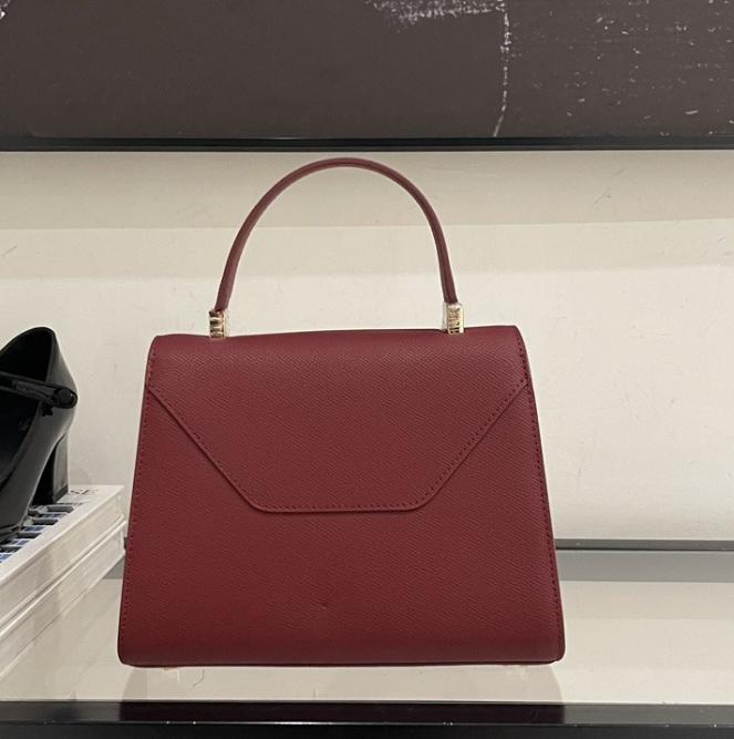 Geantă cu model de palmier Geantă de mână high-end Geantă de damă din piele naturală Geantă pătrată mică la modă și versatilă Geantă casual de umăr simplu crossbody