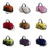 Womens Plush Tote Bag Faux Raccoon Fur Crossbody Handbag Pillow Shape Y2K Sweet Cool Style