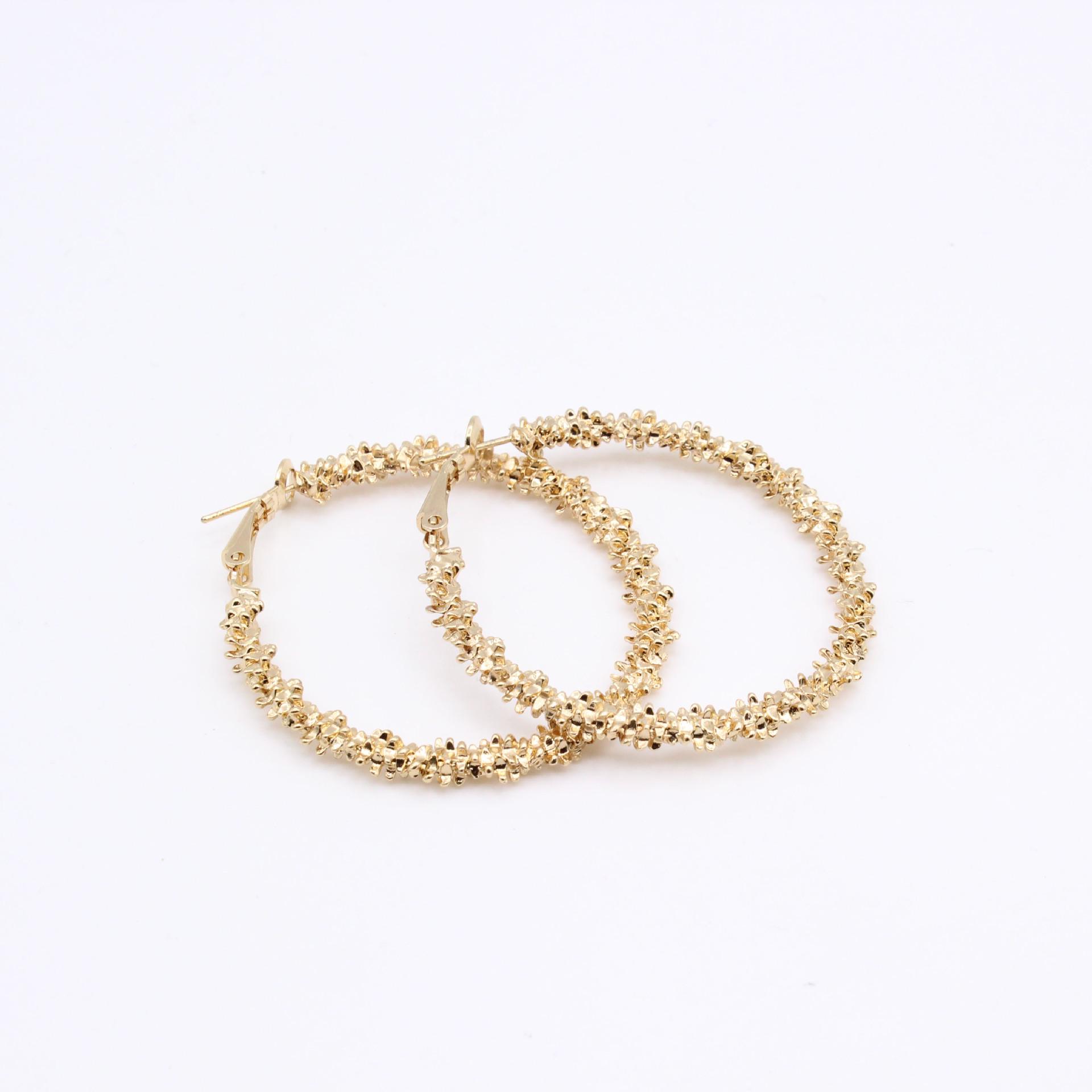 New Irregular Geometric Hoop Earrings – Stylish and Trendy Fashion Jewelry