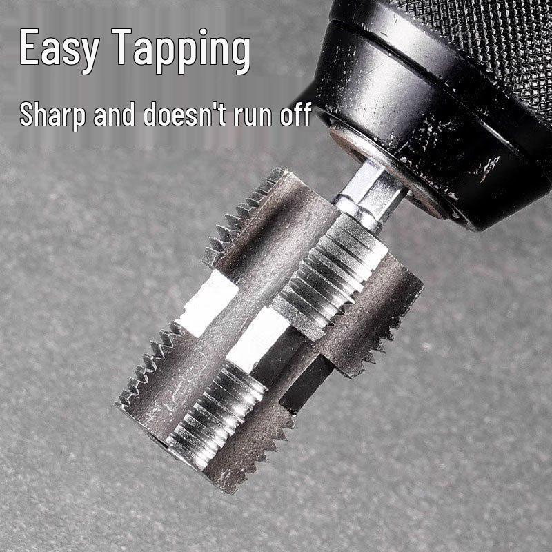 Electric Drill-Type PPR Pipe Threading Tool for Internal and External Threads (4/6 Points)