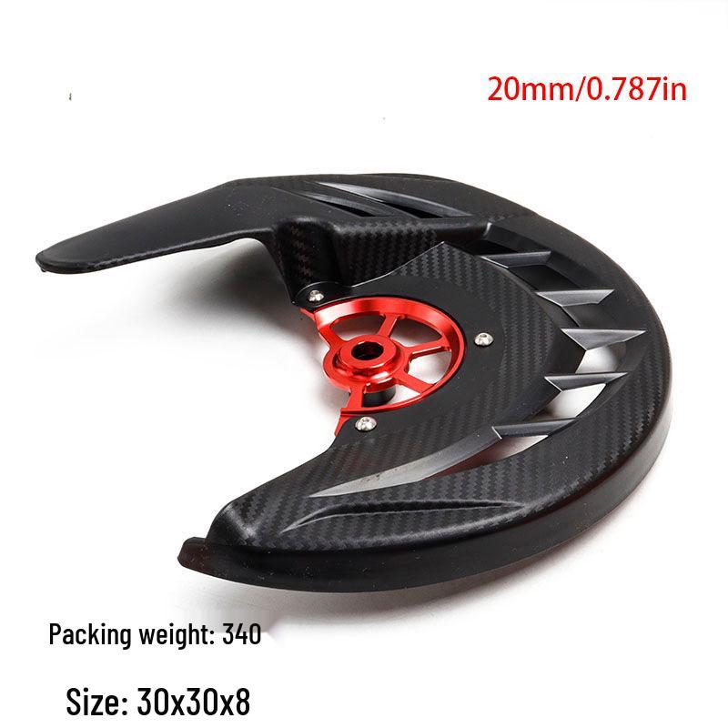 Front Brake Disc Protector for Honda CRF Off-road Motorcycle, Fits 15/17/20mm Hole Diameter