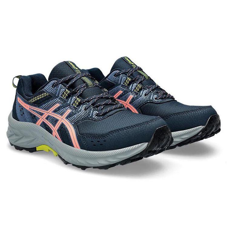 ASICS GEL-VENTURE 9 Women's Trail Running Shoes French Blue/Sun Coral 1012B313-405