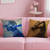 classic painter Zdzislaw Beksinski Cushion Cover Soft  EasyWash Pillow Case  Versatile for Couch Bed Travel and Office