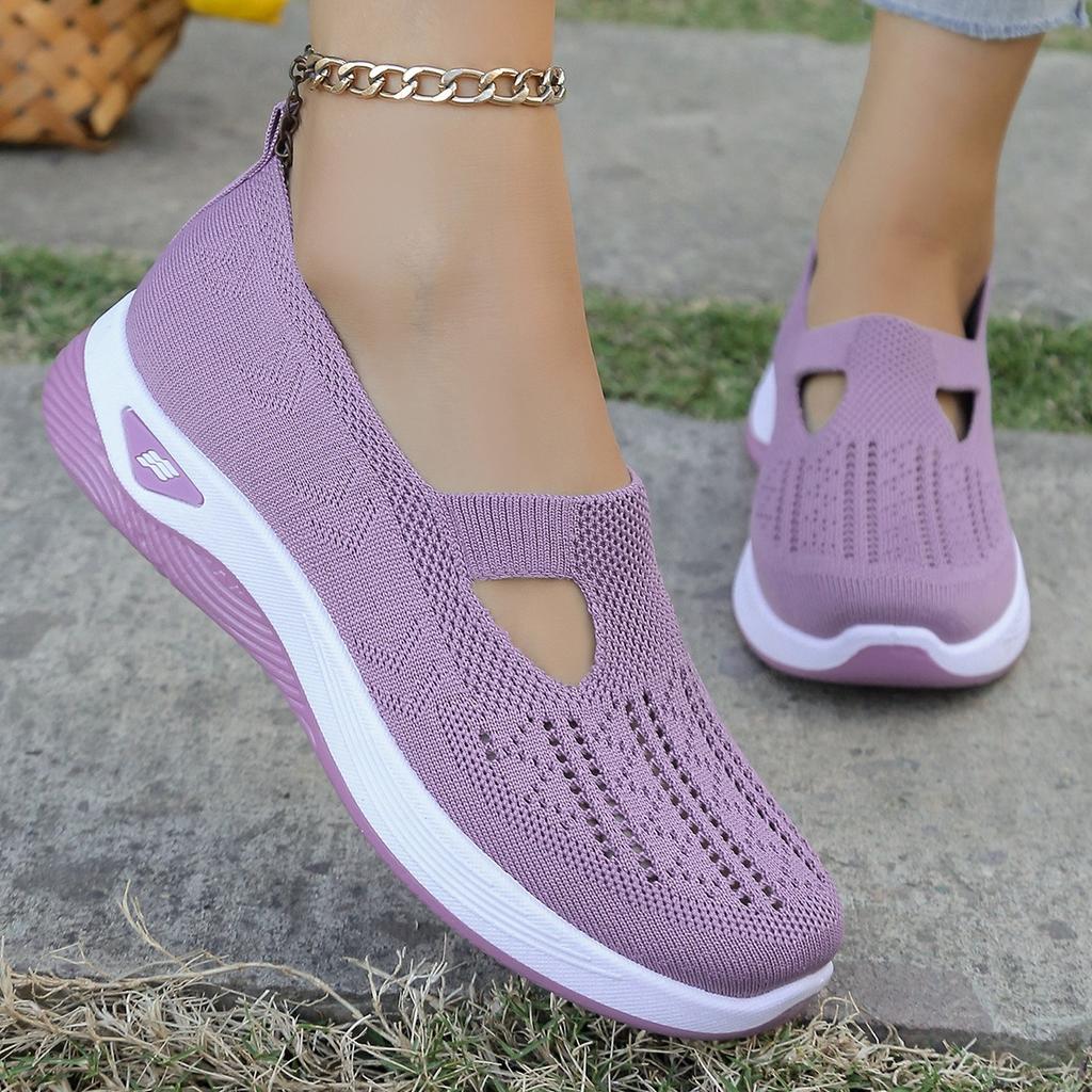 Scarpe Casual da Donna, Scarpe alla Moda Traspiranti con Suola Morbida, Scarpe Sportive da Donna