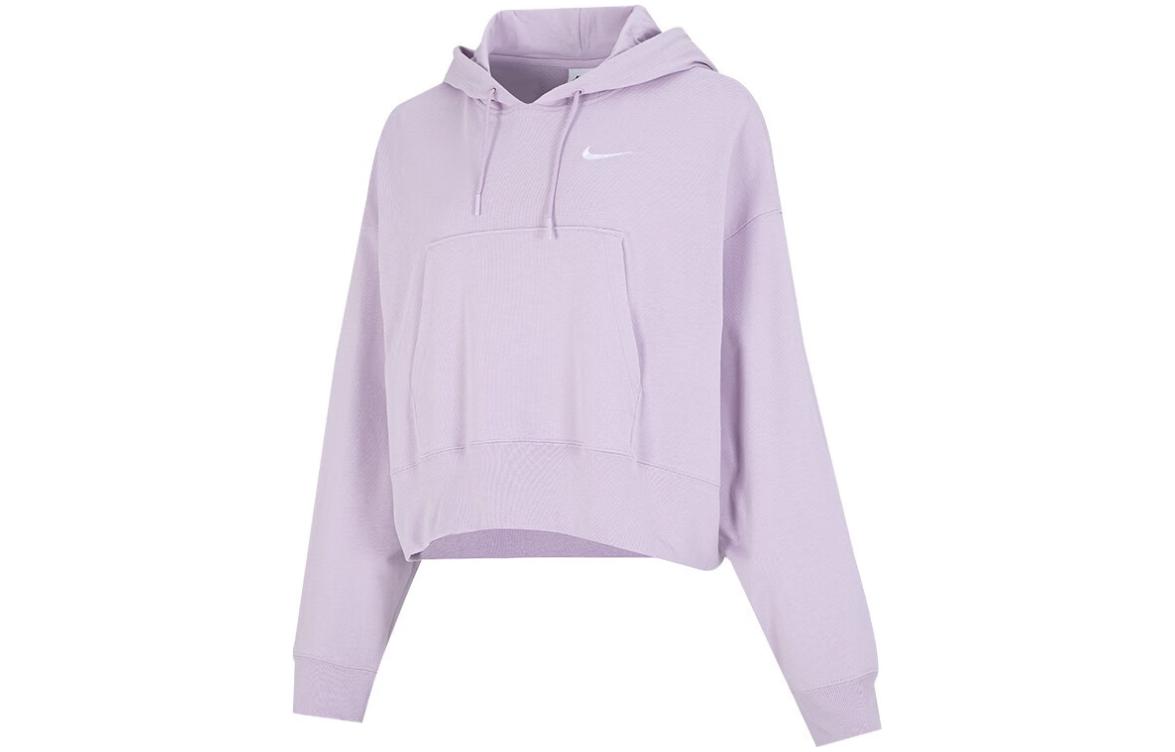 Nike Sweatshirts Women s Purple Hooded Moderate Regular DM6418-530 L