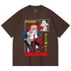 230 g/m² 100% Baumwolle Kettensägenmann V40 Power Print Unisex Schweres Baumwoll-T-Shirt