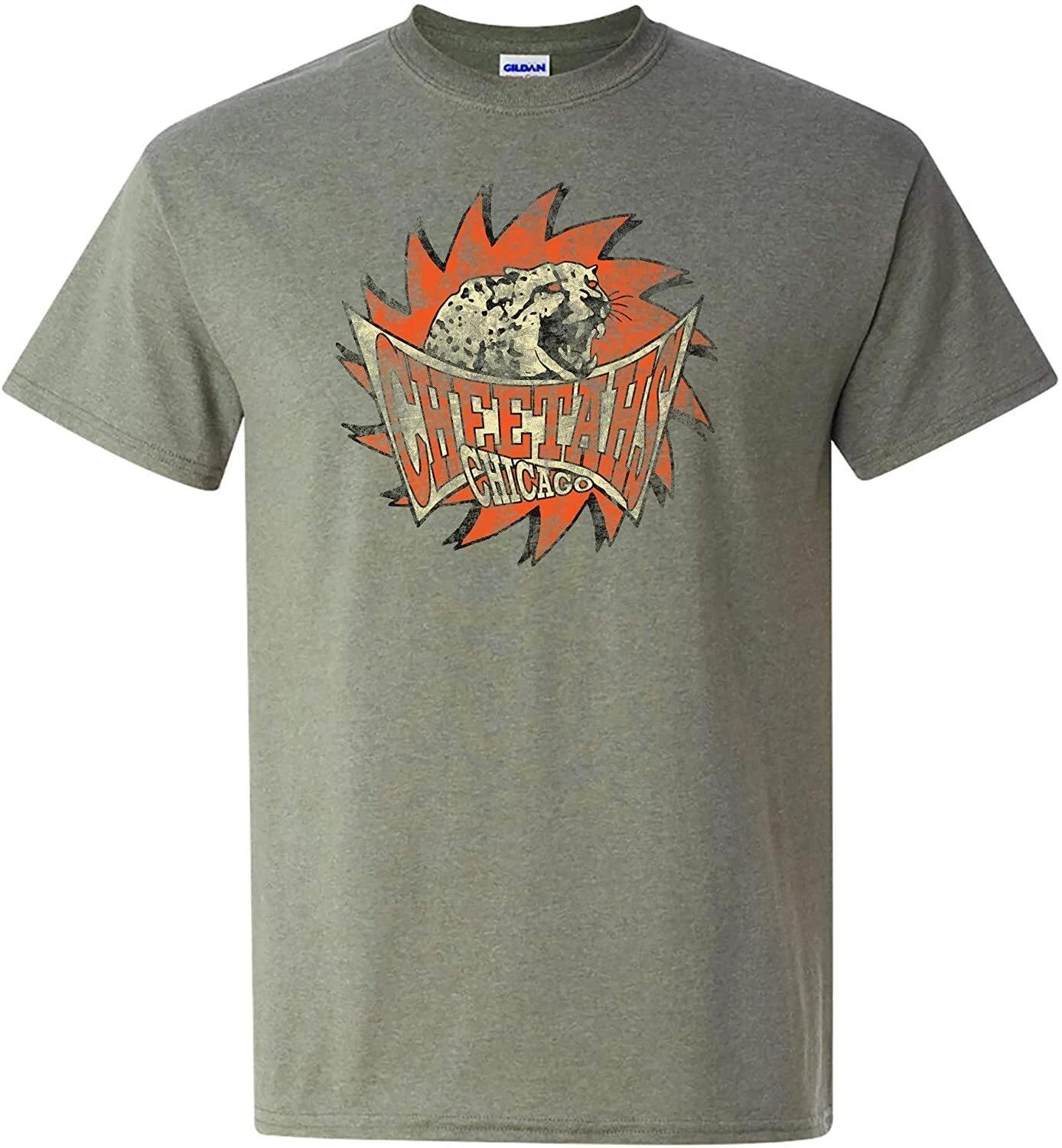 RHI Chicago Cheetahs UGP Classics Basic Cotton T-Shirt - Heather Military Green L