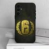 R6 Black Ice Rainbow   Phone Case For Samsung S25,S24,S21,S22,S23,S30,Ultra,S20,Plus,Fe,Lite,Note,10,Black Cover