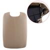 Artificial Leather Armrest Center Console Lid Cover For     2008-2012 Black
