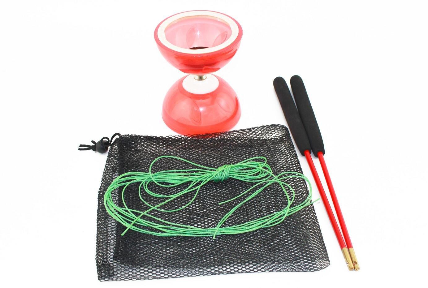 

Naissant Street Chinese with Bearings Japanese Starter Diabolo, Performance, Juggling, Top, Built-in (Includes Guide)