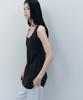 Kasel Detachable Panel Dress, Black