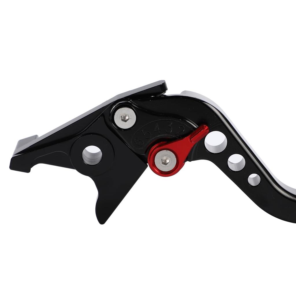 Nakira Brake and Clutch Lever Set for and CBR650R CB650F, CBR650F, CB650R, (Black)